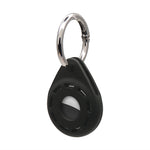 Capa protetora macia em gel de sílica anti-riscos e anti-choque com argola para porta-chaves, para AirTag
