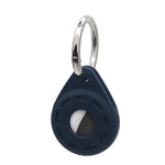 Capa protetora macia em gel de sílica anti-riscos e anti-choque com argola para porta-chaves, para AirTag