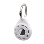 Capa protetora macia em gel de sílica anti-riscos e anti-choque com argola para porta-chaves, para AirTag
