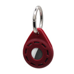 Capa protetora macia em gel de sílica anti-riscos e anti-choque com argola para porta-chaves, para AirTag