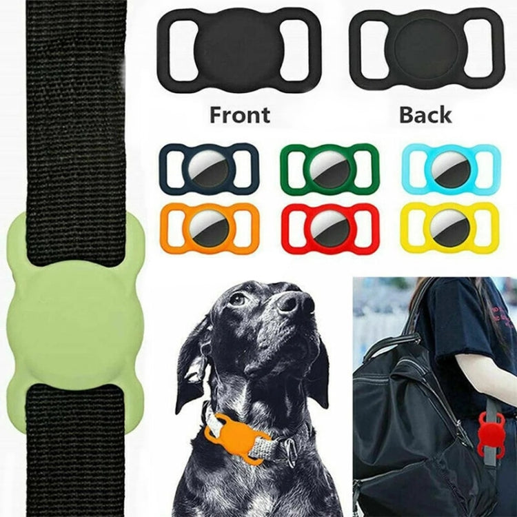 Capa protetora em silicone anti-choque e anti-riscos, estilo: animal, para AirTag
