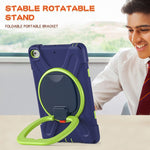 Silicone + PC Protective Case with Holder & Shoulder Strap, For iPad mini 5 / 4