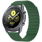 Correia de substituição magnética universal em silicone, 20mm, 22mm, 20mm Para Samsung Smart Watch, 22mm Para Samsung Smart Watch