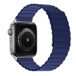 Correia de Substituição Magnética em Silicone, Para Apple Watch Série 7  41mm / & 6 & SE & 5 & 4 40mm, Para Apple Watch Série  7  45mm / & 6 & SE & 5 & 4 44mm