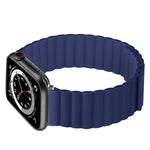 Correia de Substituição Magnética em Silicone, Para Apple Watch Série 7  41mm / & 6 & SE & 5 & 4 40mm, Para Apple Watch Série  7  45mm / & 6 & SE & 5 & 4 44mm
