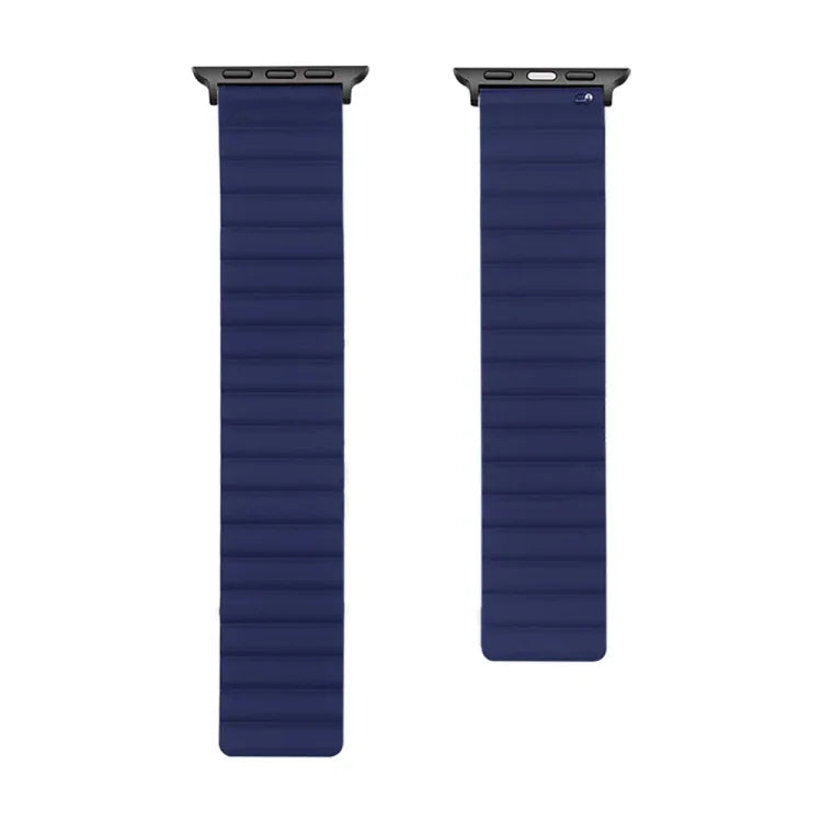 Correia de Substituição Magnética em Silicone, Para Apple Watch Série 7  41mm / & 6 & SE & 5 & 4 40mm, Para Apple Watch Série  7  45mm / & 6 & SE & 5 & 4 44mm
