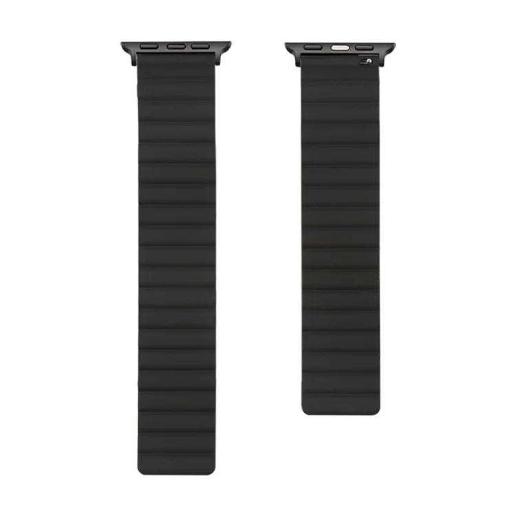 Correia de Substituição Magnética em Silicone, Para Apple Watch Série 7  41mm / & 6 & SE & 5 & 4 40mm, Para Apple Watch Série  7  45mm / & 6 & SE & 5 & 4 44mm