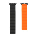 Correia de Substituição Magnética em Silicone, Para Apple Watch Série 7  41mm / & 6 & SE & 5 & 4 40mm, Para Apple Watch Série  7  45mm / & 6 & SE & 5 & 4 44mm
