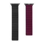 Correia de Substituição Magnética em Silicone, Para Apple Watch Série 7  41mm / & 6 & SE & 5 & 4 40mm, Para Apple Watch Série  7  45mm / & 6 & SE & 5 & 4 44mm