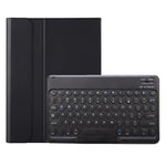YA11B 2021 Teclado Bluetooth com capa de couro destacável com textura de pele de cordeiro, tecla redonda, suporte para caneta e suporte, para iPad Pro 11 2021 / Air4 / Air5 / Pro 11