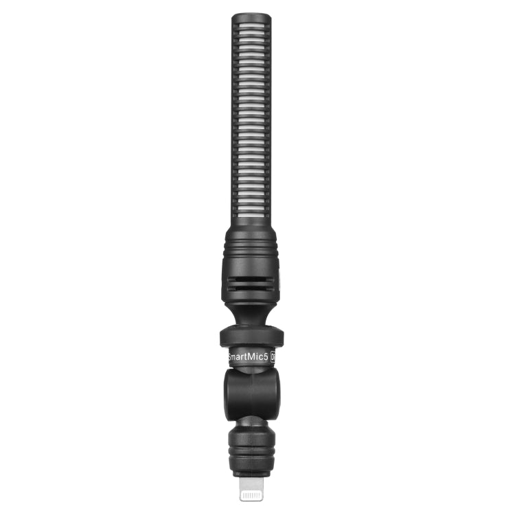 Microfone Unidirecional Superlongo Saramonic SmartMic5 Di para Dispositivos com Interface de 8 Pinos, SmartMic5 Di