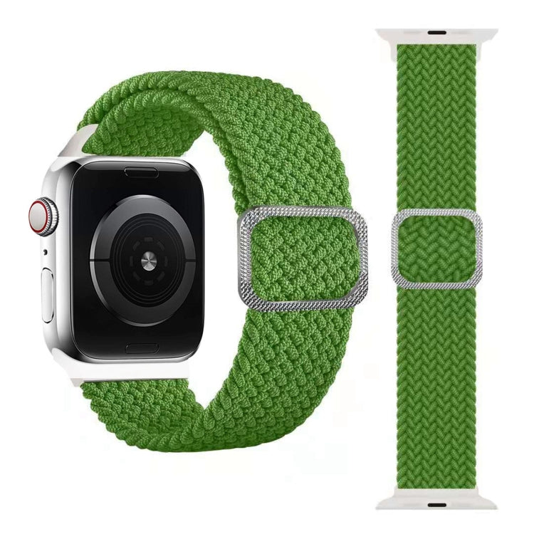 Buckle Braided Elastic Strap Watch Band For Apple Watch Series 9&8&7 41mm / SE 3&SE 2&6&SE&5&4 40mm / 3&2&1 38mm(Rainbow Color), For Apple Watch Series 8&7 41mm / SE 2&6&SE&5&4 40mm / 3&2&1 38mm                                                          ...
