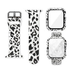 Silicone Printing Integrated Replacement Watch Case Watchband, For Apple Watch Series 6 / 5 / 4 / Watch SE 44mm, For Apple Watch Series 6 / 5 / 4 / Watch SE 40mm, For Apple Watch Series 3 & 2 & 1 42mm