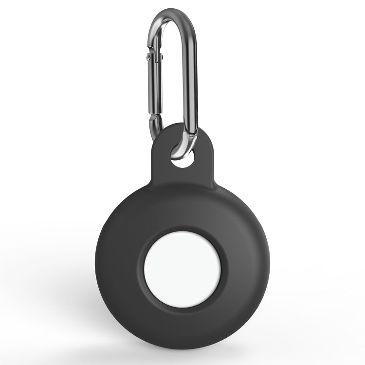 Capa protetora anti-riscos em silicone amortecedora com mosquetão, para AirTag