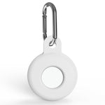 Capa protetora anti-riscos em silicone amortecedora com mosquetão, para AirTag