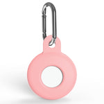 Capa protetora anti-riscos em silicone amortecedora com mosquetão, para AirTag