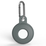 Capa protetora anti-riscos em silicone amortecedora com mosquetão, para AirTag