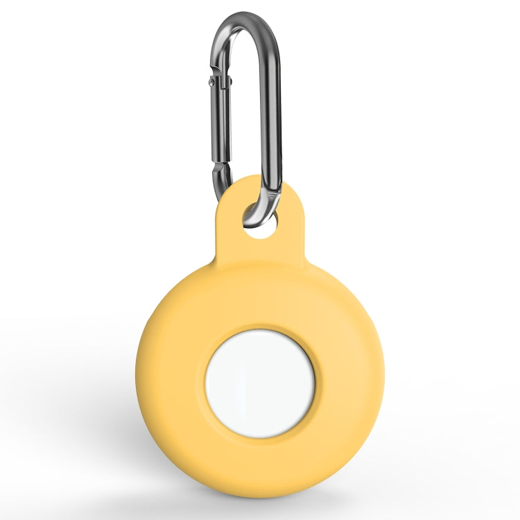 Capa protetora anti-riscos em silicone amortecedora com mosquetão, para AirTag
