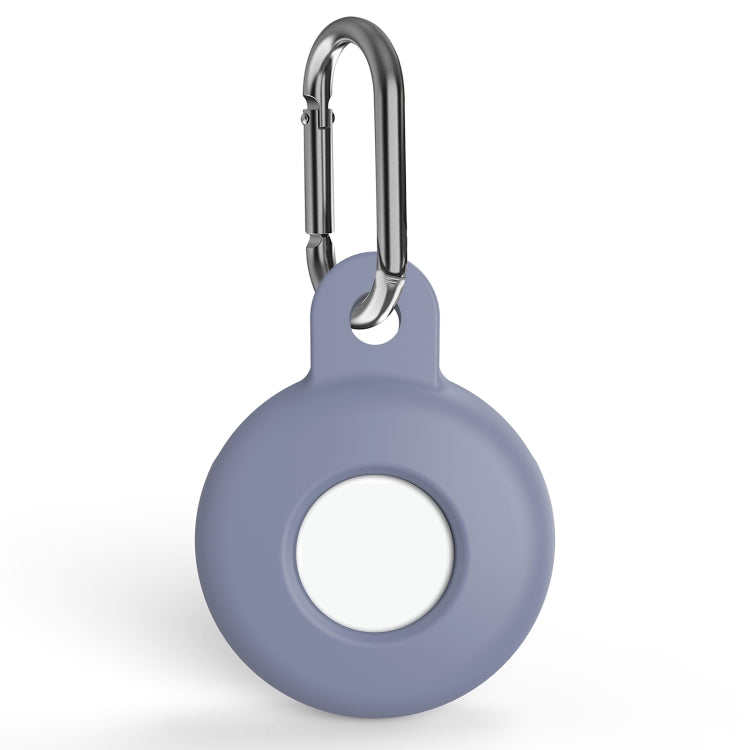 Capa protetora anti-riscos em silicone amortecedora com mosquetão, para AirTag