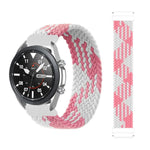 Pulseira de Substituição Ajustável em Nylon Trançado com Elasticidade para Samsung Galaxy Watch 3 41mm, 165mm