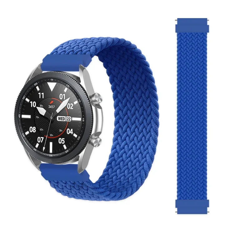 Correia de Substituição Ajustável em Nylon Trançado com Elasticidade para Samsung Galaxy Watch Active / Active2 40mm / Active2 44mm, 165mm