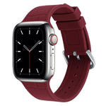 Bamboo Joint Silicone Replacement Strap Watchband, For Apple Watch Series 7  41mm / & 6 & SE & 5 & 4 40mm, For Apple Watch Series  7  45mm / & 6 & SE & 5 & 4 44mm