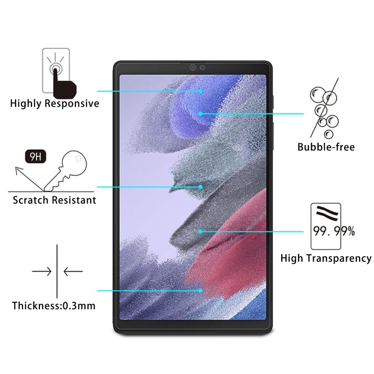 Protetor de Ecrã PET HD Full Screen, Para Samsung Galaxy Tab A7 Lite (1 PC), Para Samsung Galaxy Tab S7 FE (1 PC)
