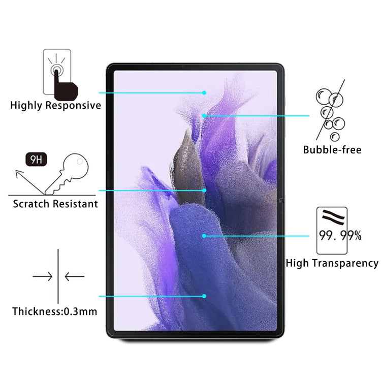 25 PCS Full Screen HD PET Screen Protector, For Samsung Galaxy Tab S7 FE (25 PCS)