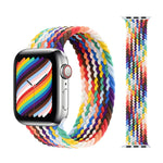 Metal Head Braided Nylon Replacement Watchbands, Size: M 145mm For Apple Watch Series 6 & SE & 5 & 4 40mm / 3 & 2 & 1 38mm, M 145mm 40mm / 38mm
