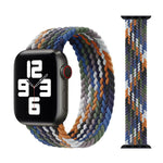 Metal Head Braided Nylon Replacement Watchbands, Size: L 155mm For Apple Watch Series 6 & SE & 5 & 4 40mm / 3 & 2 & 1 38mm, L 155mm 40mm / 38mm