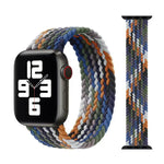 Pulseiras de Relógio de Nylon Trançado com Cabeça Metálica, Tamanho: XS 135mm para Apple Watch Series 6 & SE & 5 & 4 44mm / 3 & 2 & 1 42mm, XS 135mm 44mm / 42mm