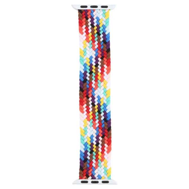 Pulseiras de Relógio de Nylon Trançado com Cabeça Metálica, Tamanho: XS 135mm para Apple Watch Series 6 & SE & 5 & 4 44mm / 3 & 2 & 1 42mm, XS 135mm 44mm / 42mm
