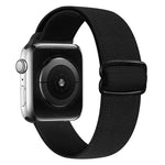 Pulseira de substituição em nylon com fivela em forma de 8, Para Apple Watch Series 9&8&7 41mm / SE 3&SE 2&6&SE&5&4 40mm / 3&2&1 38mm, Para Apple Watch Series  7  45mm / & 6 & SE & 5 & 4 44mm