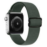 Pulseira de substituição em nylon com fivela em forma de 8, Para Apple Watch Series 9&8&7 41mm / SE 3&SE 2&6&SE&5&4 40mm / 3&2&1 38mm, Para Apple Watch Series  7  45mm / & 6 & SE & 5 & 4 44mm