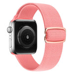 Pulseira de substituição em nylon com fivela em forma de 8, Para Apple Watch Series 9&8&7 41mm / SE 3&SE 2&6&SE&5&4 40mm / 3&2&1 38mm, Para Apple Watch Series  7  45mm / & 6 & SE & 5 & 4 44mm