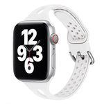 Pulseiras de substituição em silicone Para Apple Watch Series, 7 45mm / 6 & SE & 5 & 4 44mm / 3 & 2 & 1 42mm, 7 41mm / 6 & SE & 5 & 4 40mm / 3 & 2 & 1 38mm