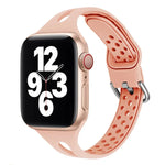 Pulseiras de substituição em silicone Para Apple Watch Series, 7 45mm / 6 & SE & 5 & 4 44mm / 3 & 2 & 1 42mm, 7 41mm / 6 & SE & 5 & 4 40mm / 3 & 2 & 1 38mm