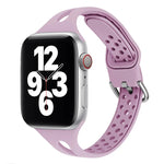 Pulseiras de substituição em silicone Para Apple Watch Series, 7 45mm / 6 & SE & 5 & 4 44mm / 3 & 2 & 1 42mm, 7 41mm / 6 & SE & 5 & 4 40mm / 3 & 2 & 1 38mm