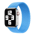 Pulseira de substituição em nylon trançado Metal Head cor sólida Para Apple Watch Series 6 & SE & 5 & 4 40mm / 3 & 2 & 1 38mm, L 155mm