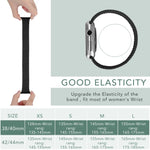 Pulseira de substituição em nylon trançado Metal Head cor sólida Para Apple Watch Series 6 & SE & 5 & 4 40mm / 3 & 2 & 1 38mm, L 155mm