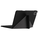 B011 Capa de couro para teclado Bluetooth destacável com suporte triangular e suporte para caneta, para iPad 9,7 2018 e 2017 / Pro 9,7 / Air 2, para iPad 10,2 2020 e 2019 / Pro 10,5 polegadas / Air 3 10,5 polegadas