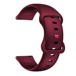Correia de Substituição em Silicone com Fivela Borboleta, 20mm para Samsung Galaxy Watch Active 3 41mm, 22mm para Samsung Galaxy Watch Active 3 45mm