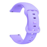 Correia de Substituição em Silicone com Fivela Borboleta, 20mm para Samsung Galaxy Watch Active 3 41mm, 22mm para Samsung Galaxy Watch Active 3 45mm