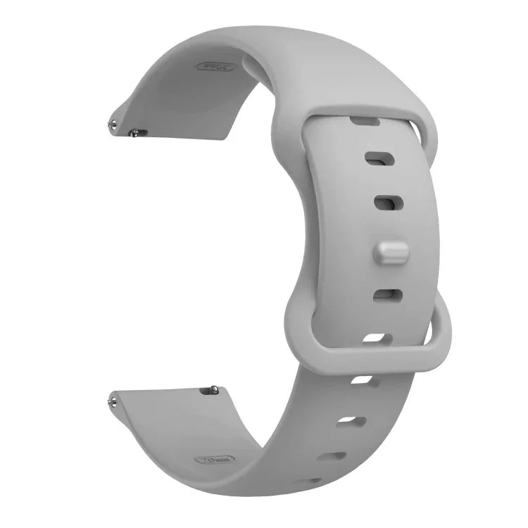 Correia de Substituição em Silicone com Fivela Borboleta, 20mm para Samsung Galaxy Watch Active 3 41mm, 22mm para Samsung Galaxy Watch Active 3 45mm