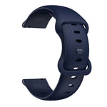 Correia de Substituição em Silicone com Fivela Borboleta, 20mm para Samsung Galaxy Watch Active 3 41mm, 22mm para Samsung Galaxy Watch Active 3 45mm
