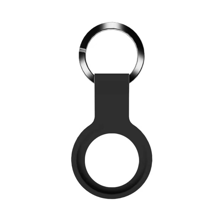 Capa protetora em silicone líquido Mutural com argola para AirTag 2ª geração / AirTag 1ª geração