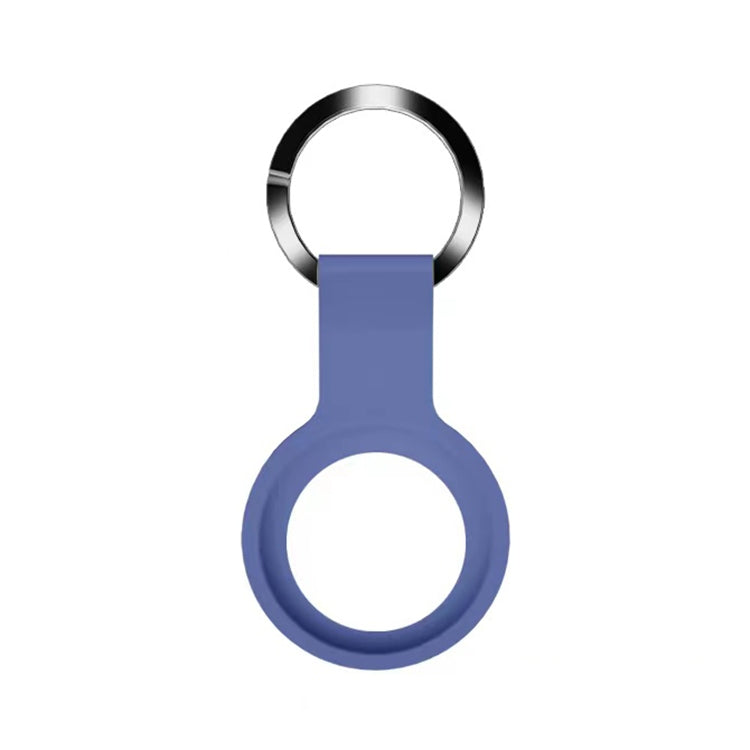 Capa protetora em silicone líquido Mutural com argola para AirTag 2ª geração / AirTag 1ª geração