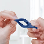 Capa protetora em silicone líquido Mutural com argola para AirTag 2ª geração / AirTag 1ª geração