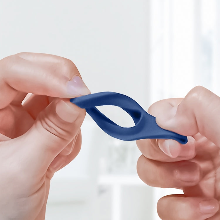 Capa protetora em silicone líquido Mutural com argola para AirTag 2ª geração / AirTag 1ª geração