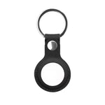 Capa protetora em pele PU Mutural com argola para AirTag 2ª geração / AirTag 1ª geração